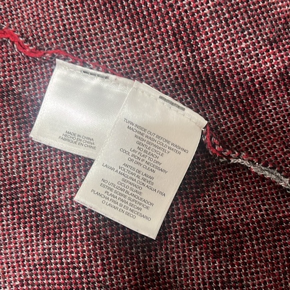 Anne Klein Long Plaid Cardigan Coat Jacket - Picture 10 of 12